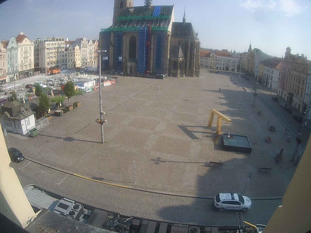 Archiv Foto Webcam Platz der Republik in Pilsen (Plzen)