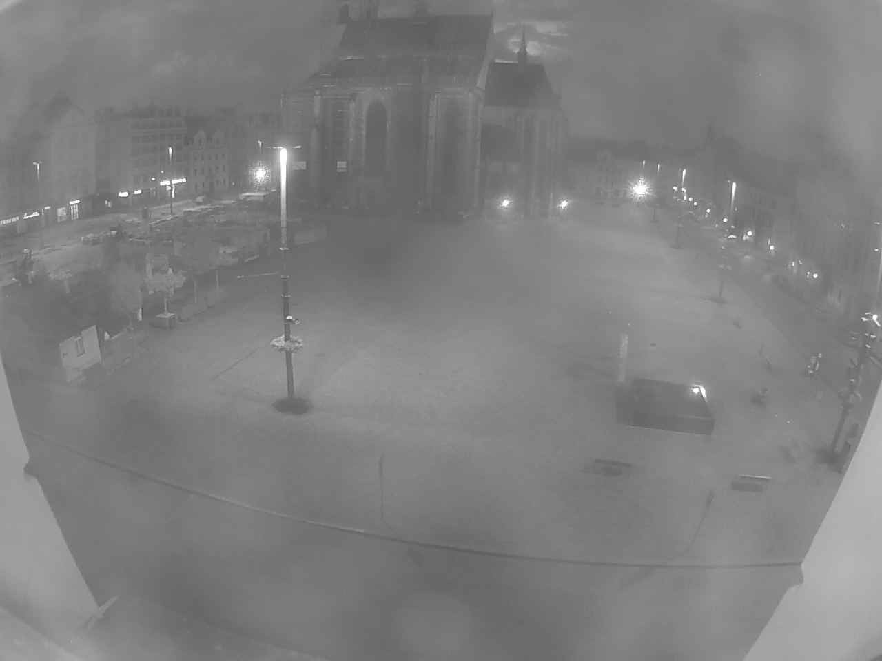Archived image Webcam Republic Square Pilsen, Czech Republic