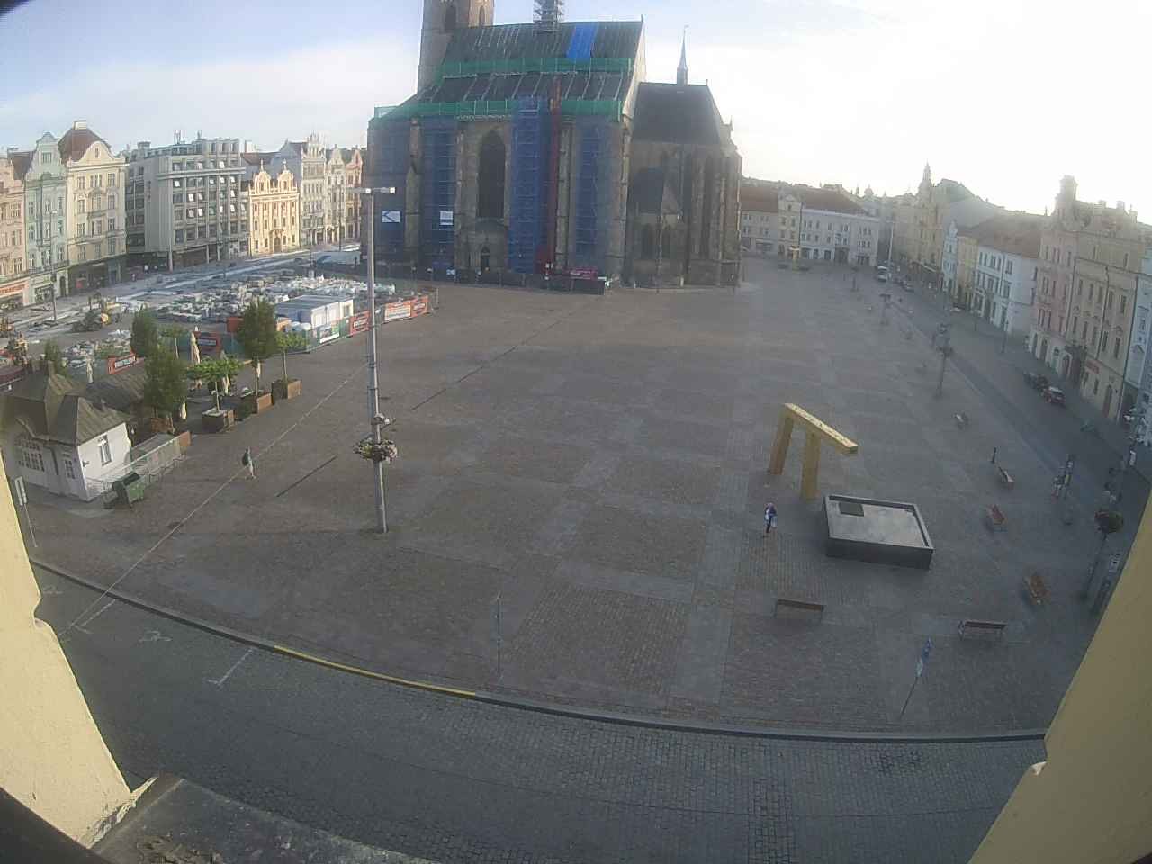 Archiv Foto Webcam Platz der Republik in Pilsen (Plzen)