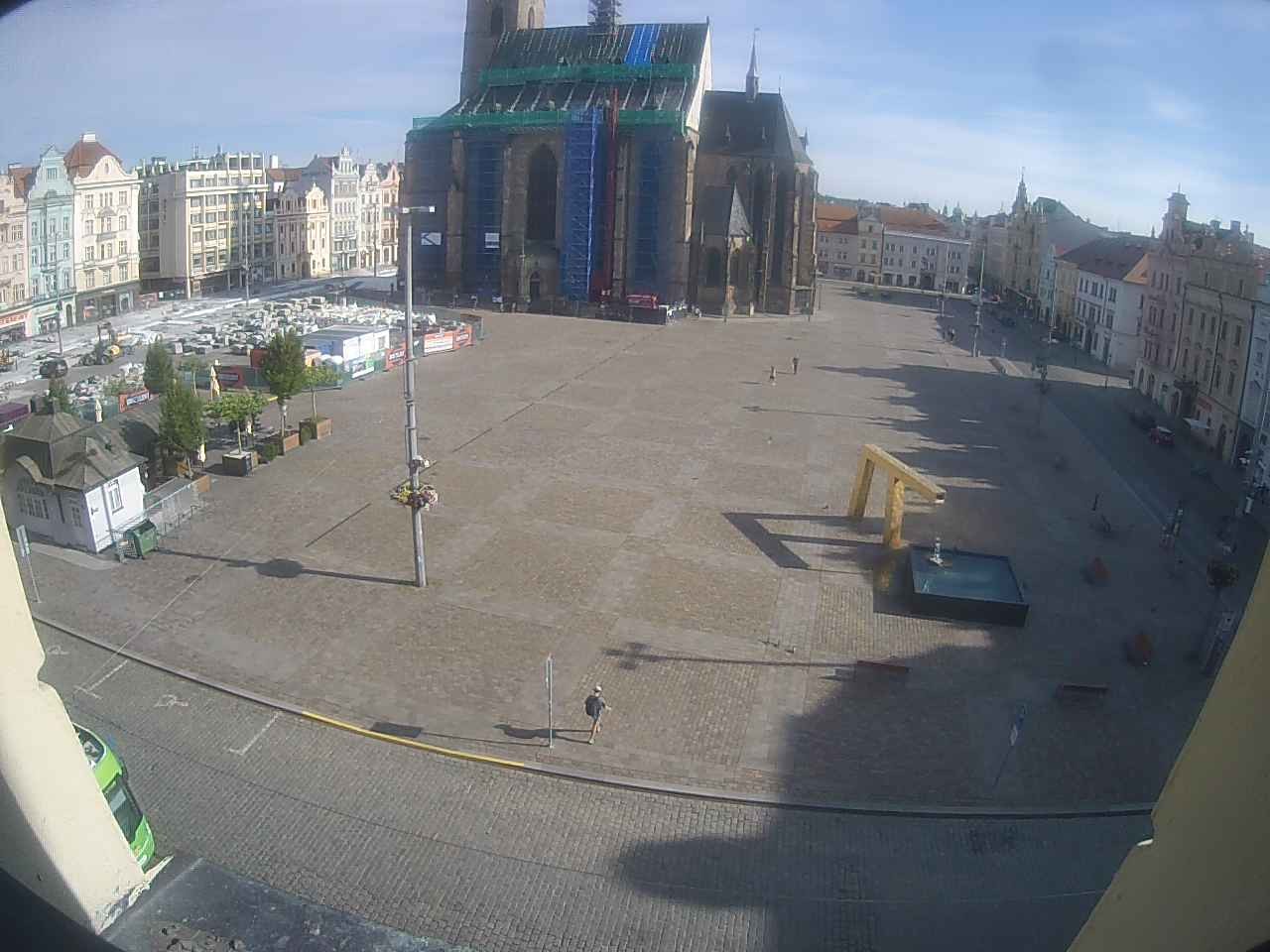 Archiv Foto Webcam Platz der Republik in Pilsen (Plzen)