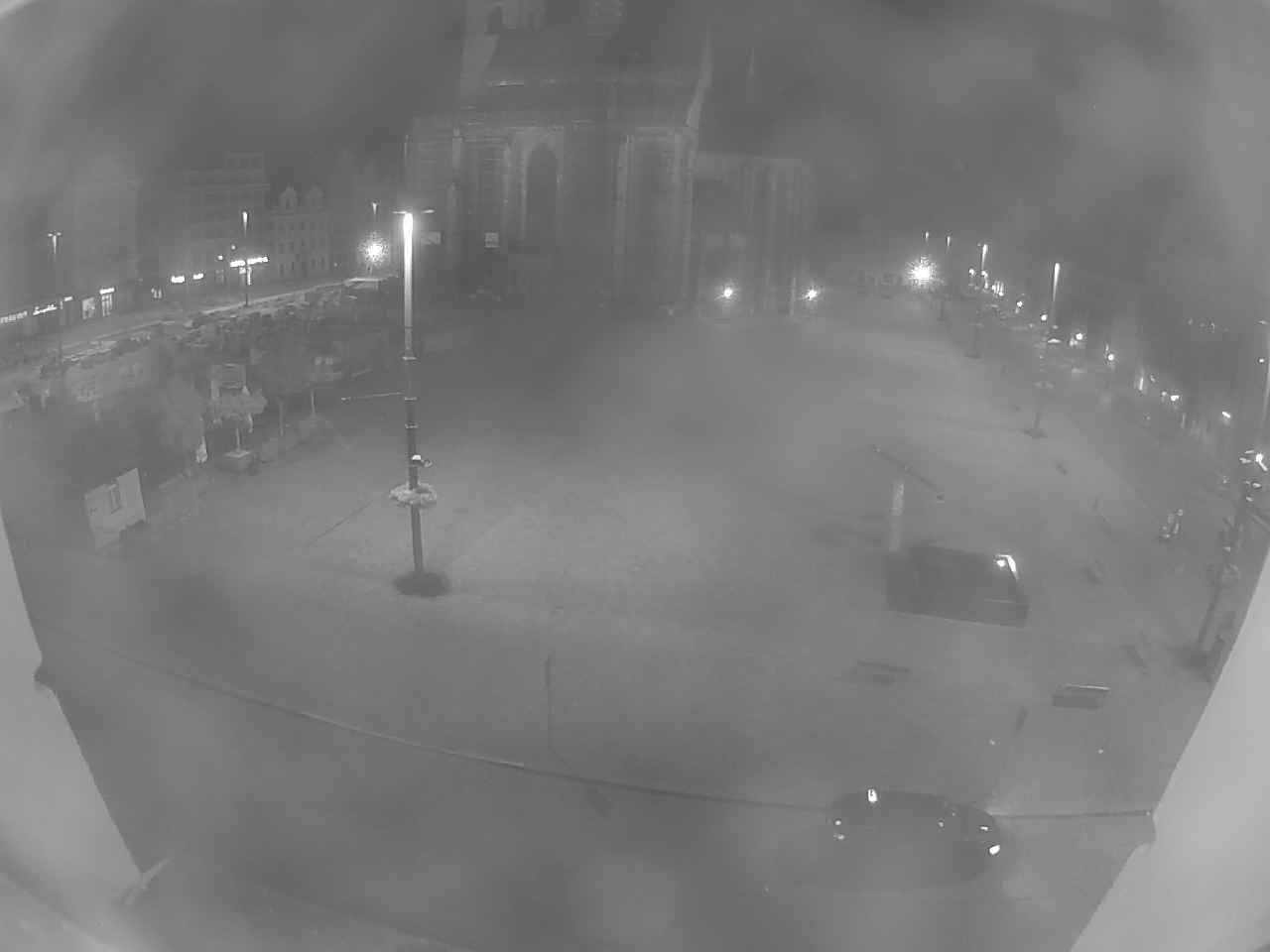 Archived image Webcam Republic Square Pilsen, Czech Republic