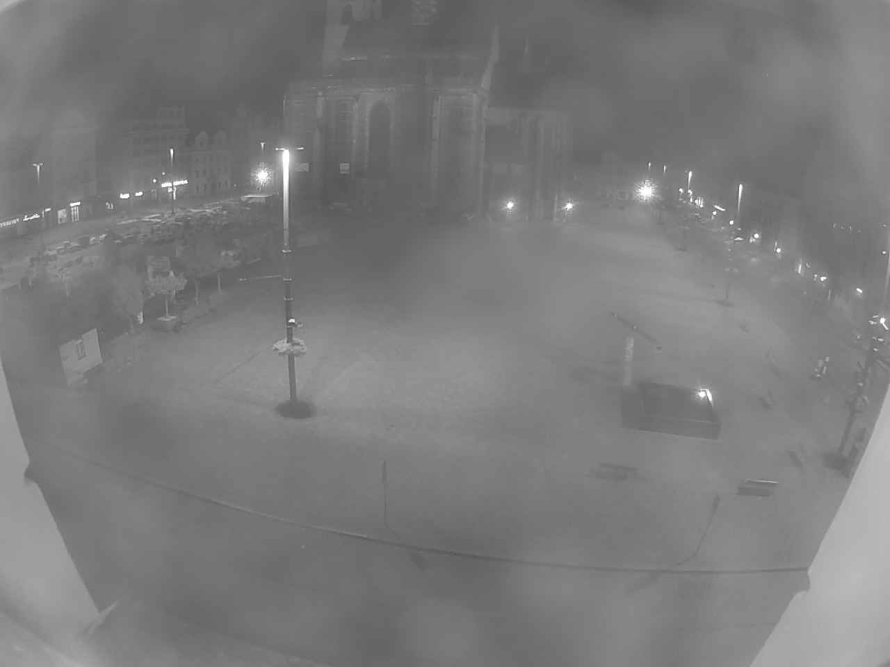 Archived image Webcam Republic Square Pilsen, Czech Republic