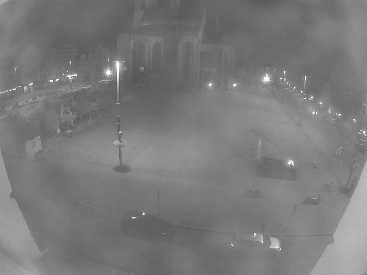 Archived image Webcam Republic Square Pilsen, Czech Republic