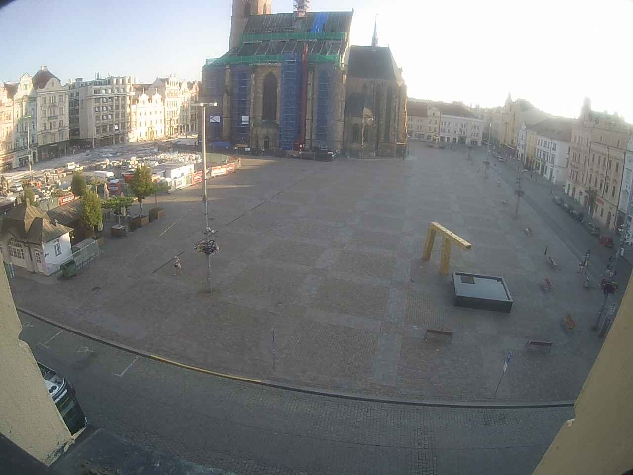 Archiv Foto Webcam Platz der Republik in Pilsen (Plzen)