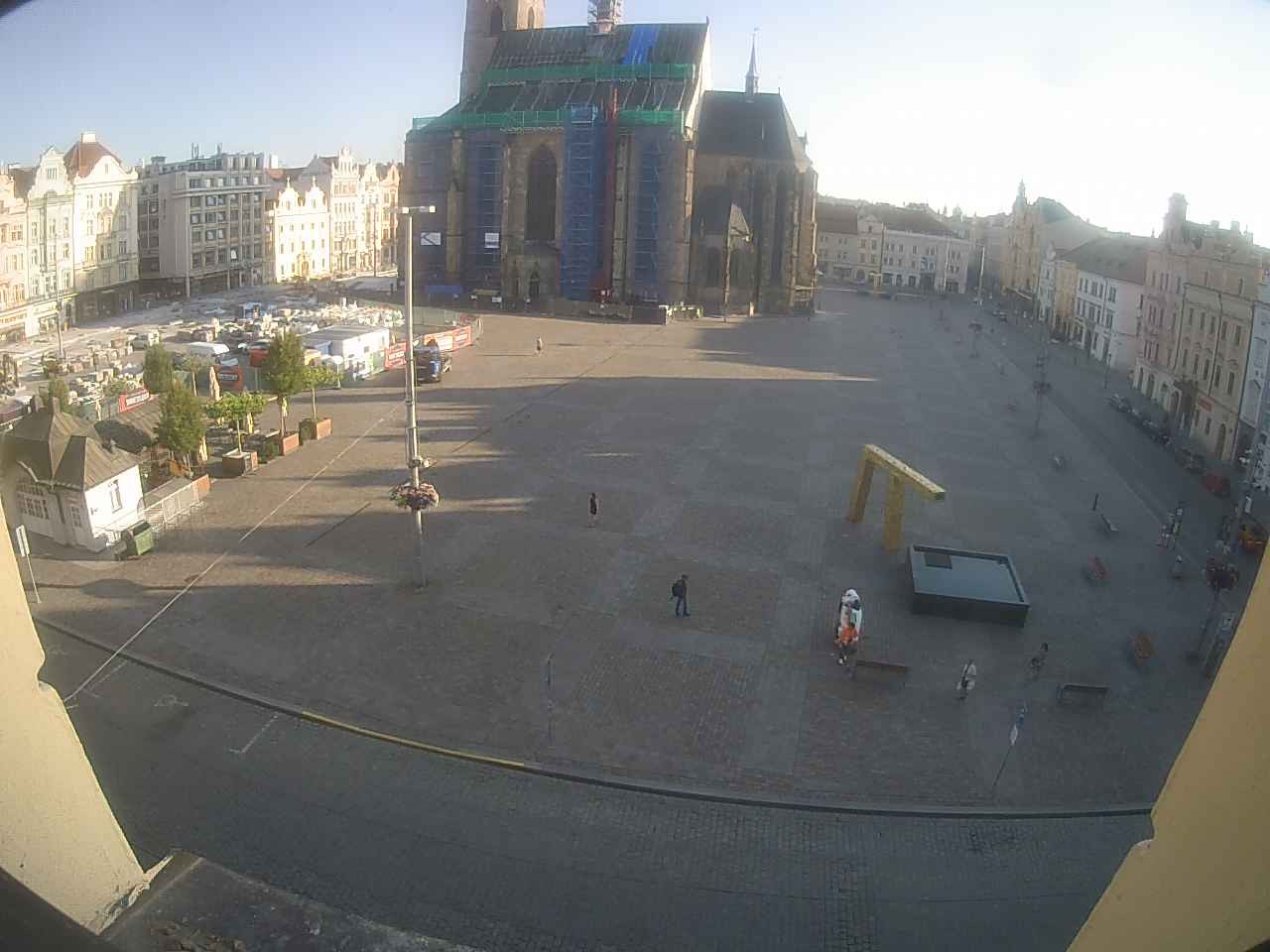 Archiv Foto Webcam Platz der Republik in Pilsen (Plzen)