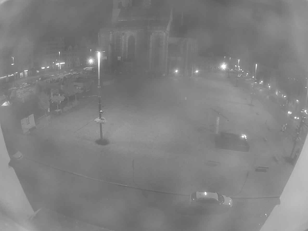 Archived image Webcam Republic Square Pilsen, Czech Republic