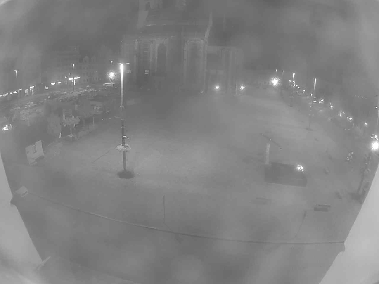 Archived image Webcam Republic Square Pilsen, Czech Republic