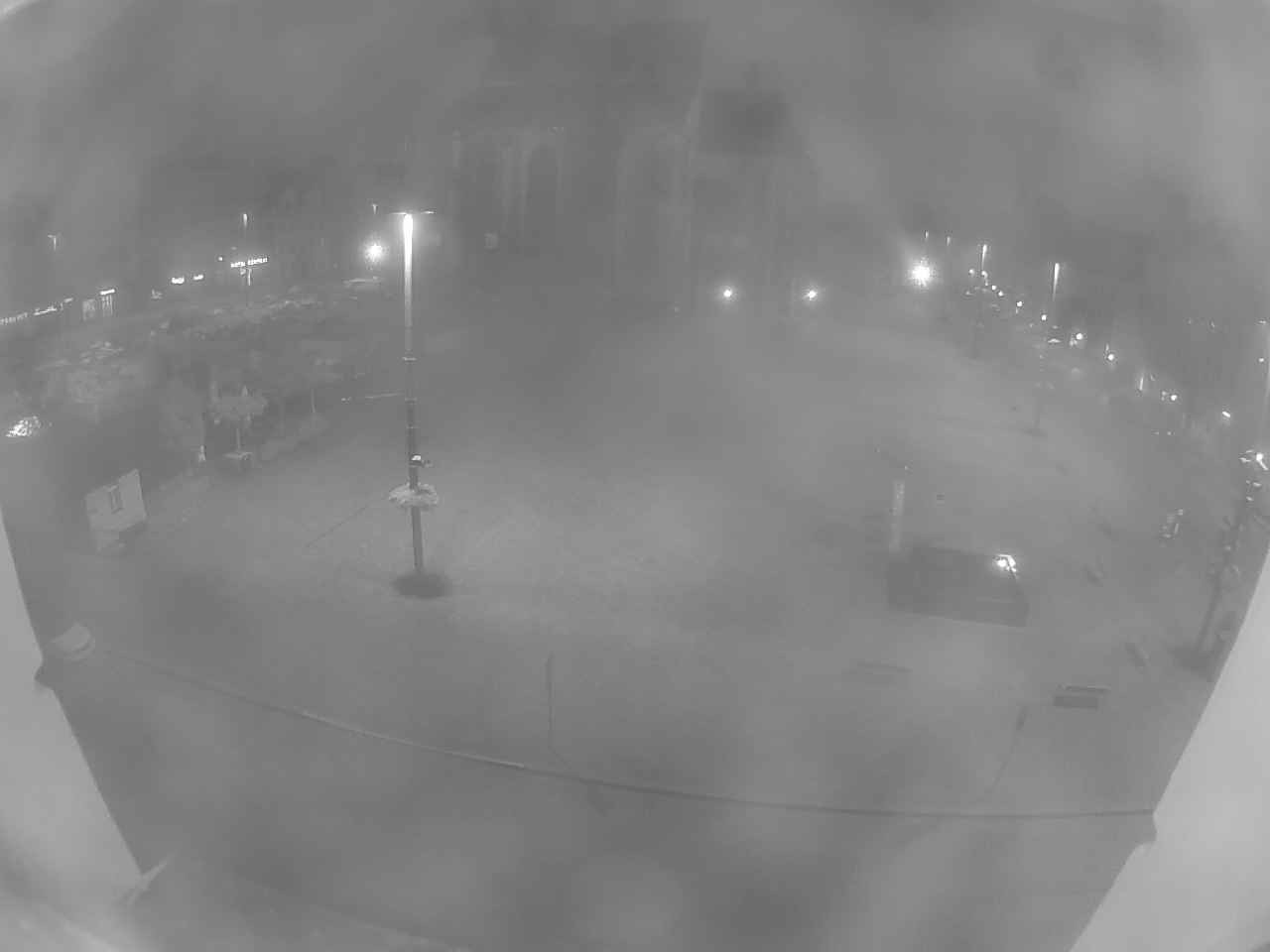 Archived image Webcam Republic Square Pilsen, Czech Republic