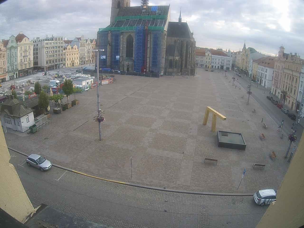 Archiv Foto Webcam Platz der Republik in Pilsen (Plzen)