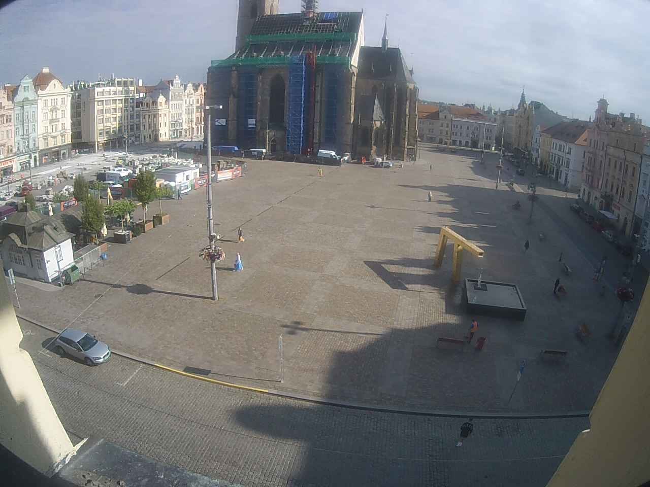 Archiv Foto Webcam Platz der Republik in Pilsen (Plzen)