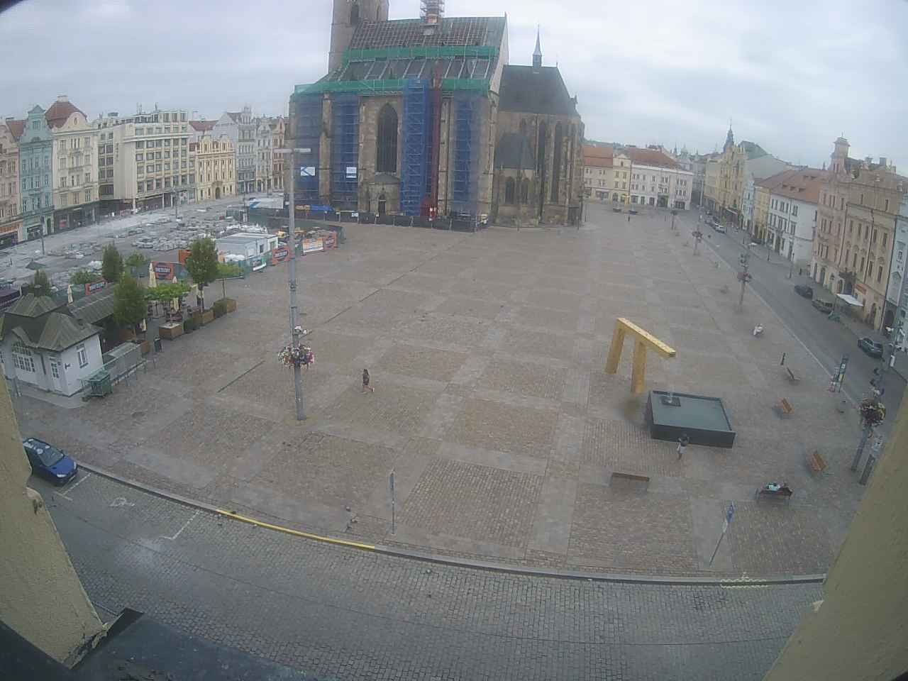 Archiv Foto Webcam Platz der Republik in Pilsen (Plzen)