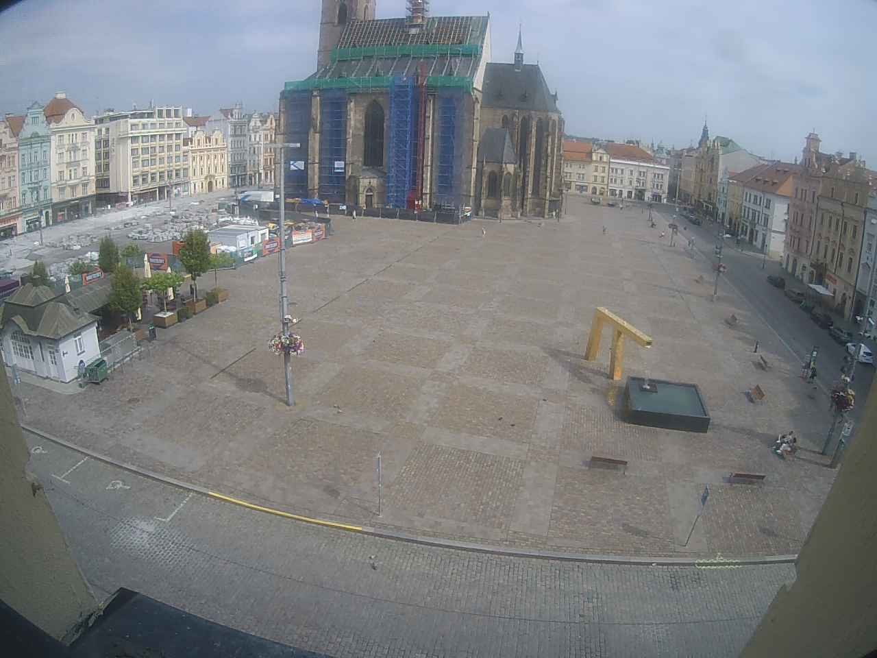 Archiv Foto Webcam Platz der Republik in Pilsen (Plzen)