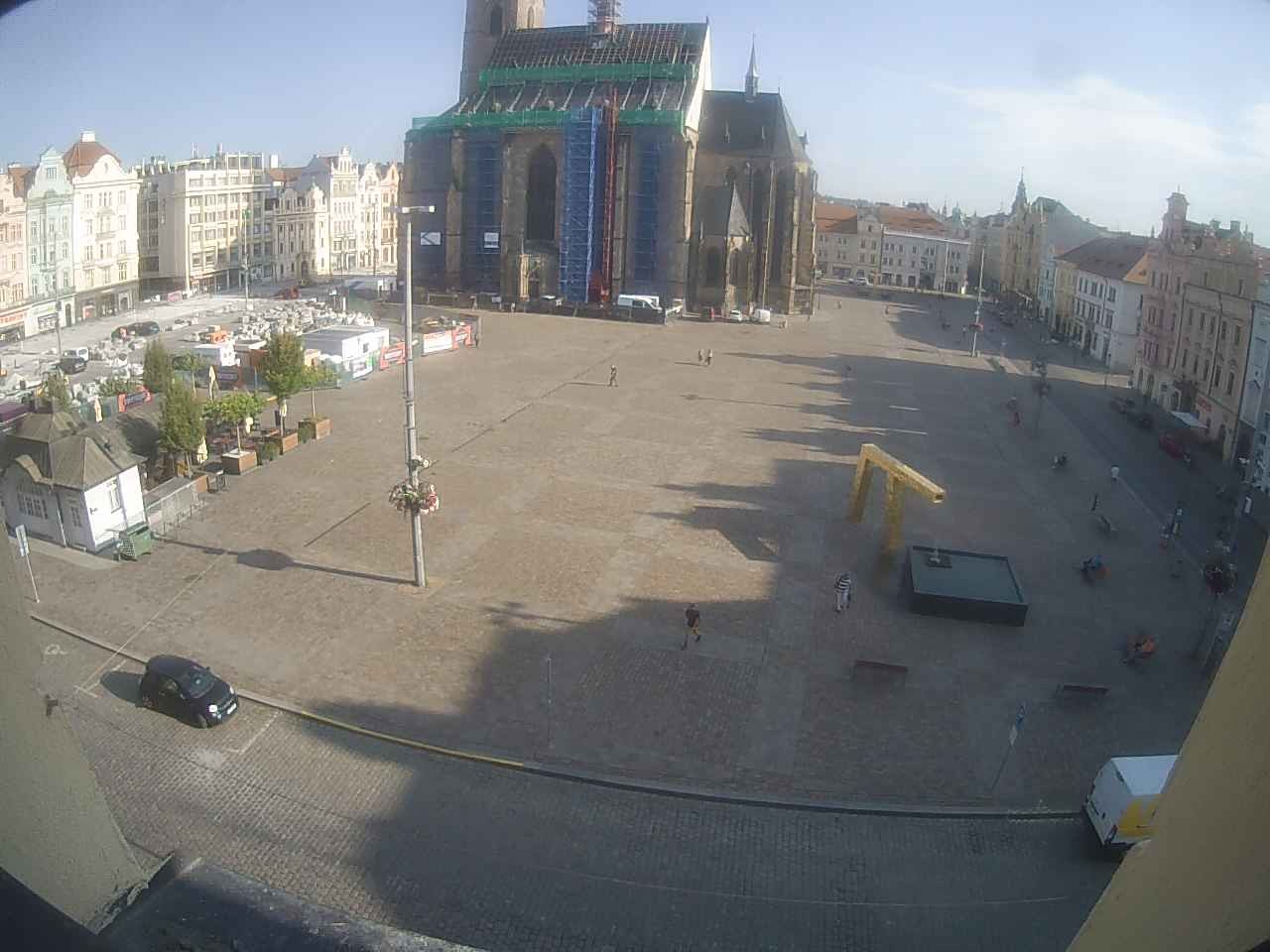 Archiv Foto Webcam Platz der Republik in Pilsen (Plzen)