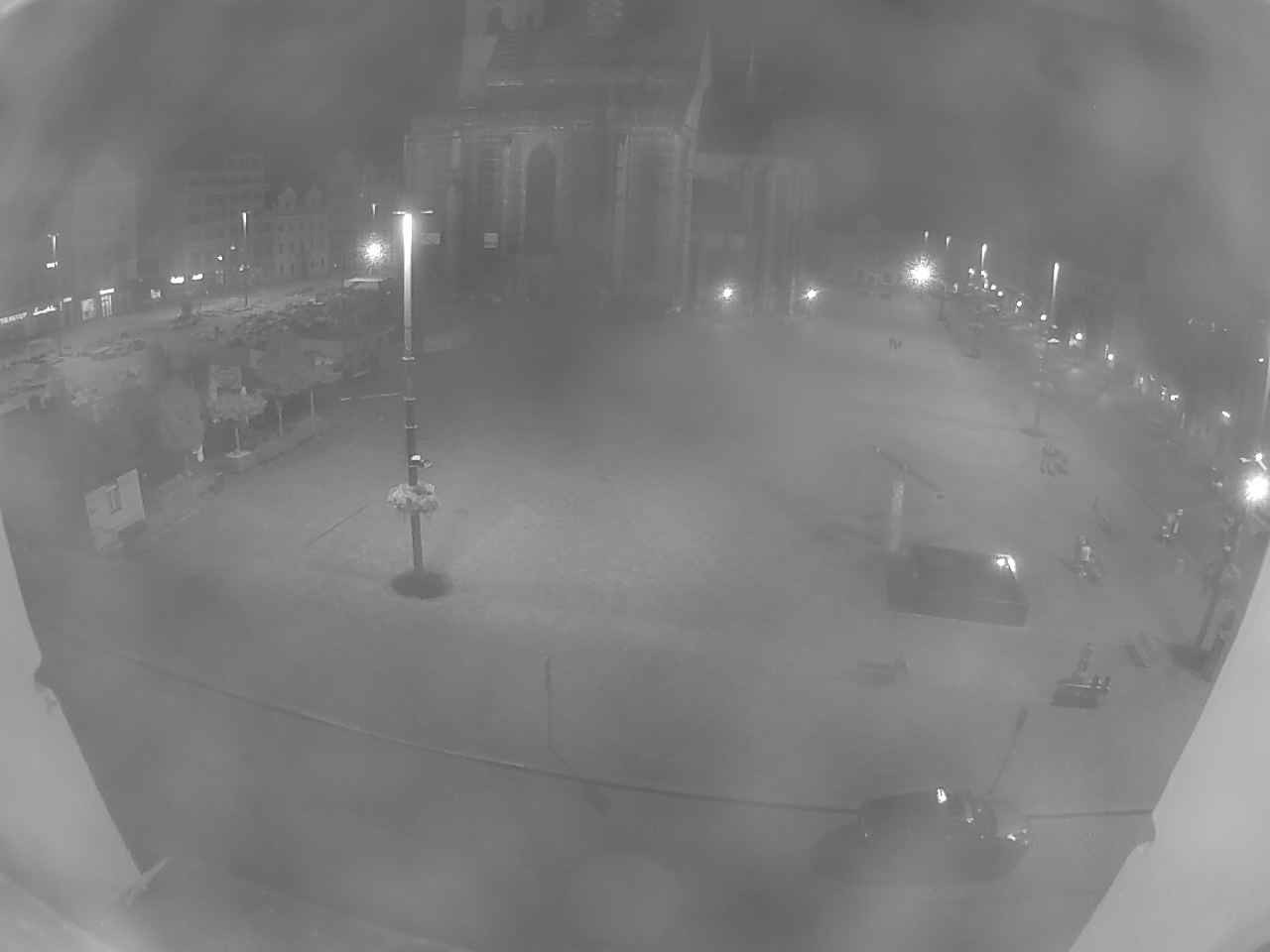 Archived image Webcam Republic Square Pilsen, Czech Republic