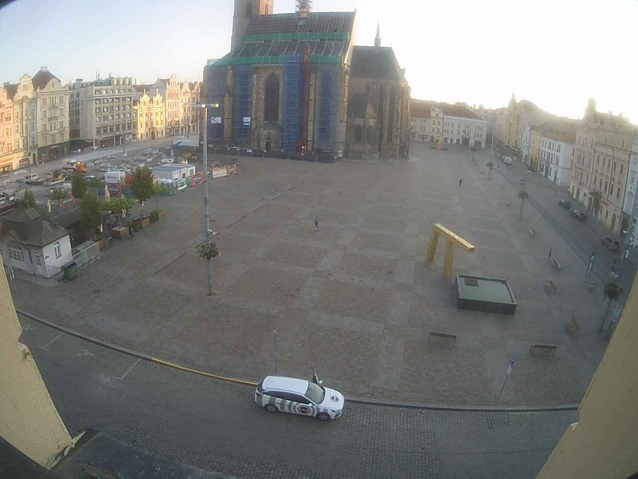 Archiv Foto Webcam Platz der Republik in Pilsen (Plzen)