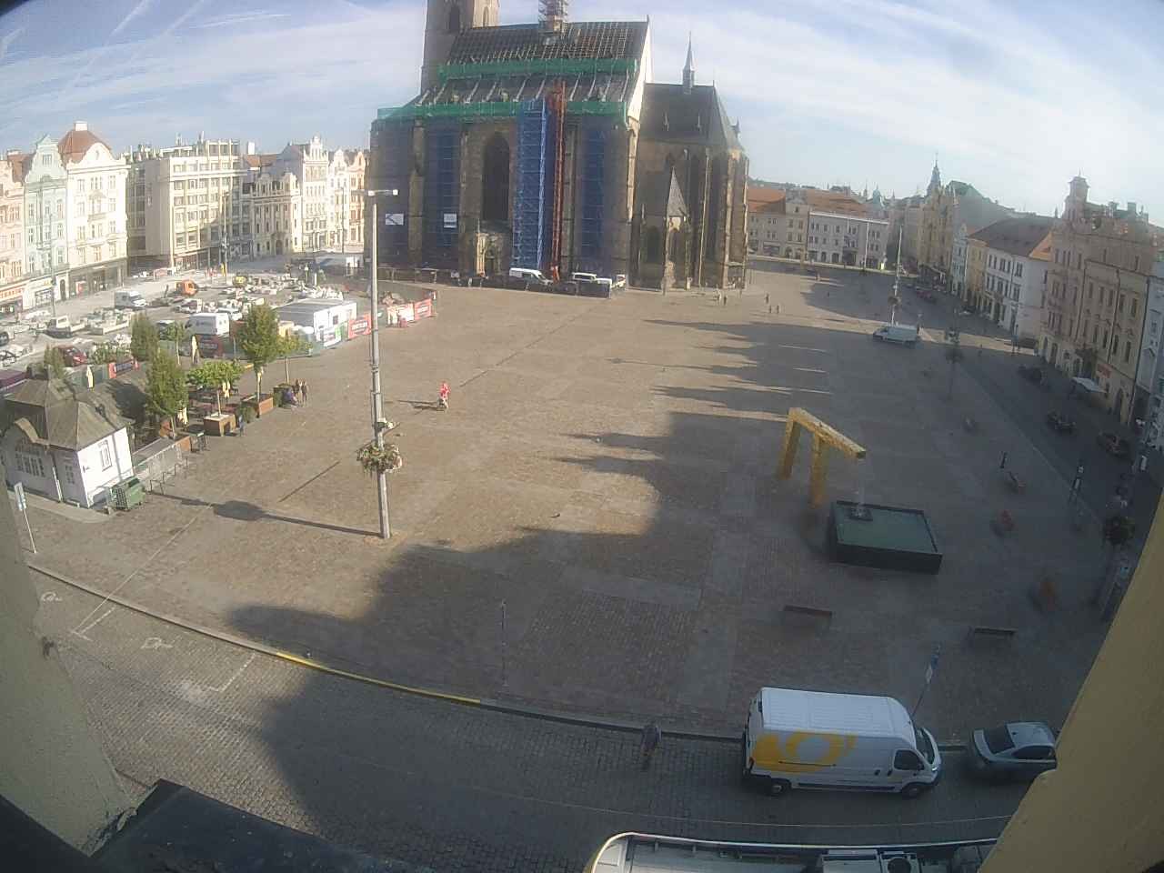 Archiv Foto Webcam Platz der Republik in Pilsen (Plzen)