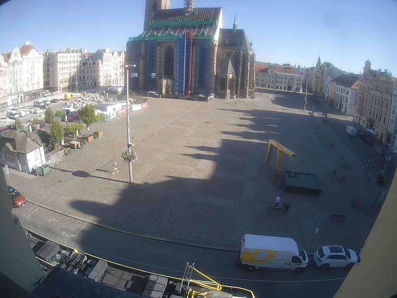 Archiv Foto Webcam Platz der Republik in Pilsen (Plzen)