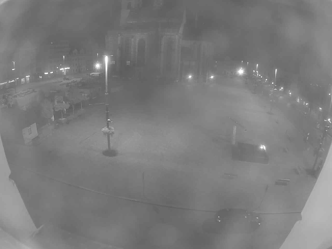 Archived image Webcam Republic Square Pilsen, Czech Republic