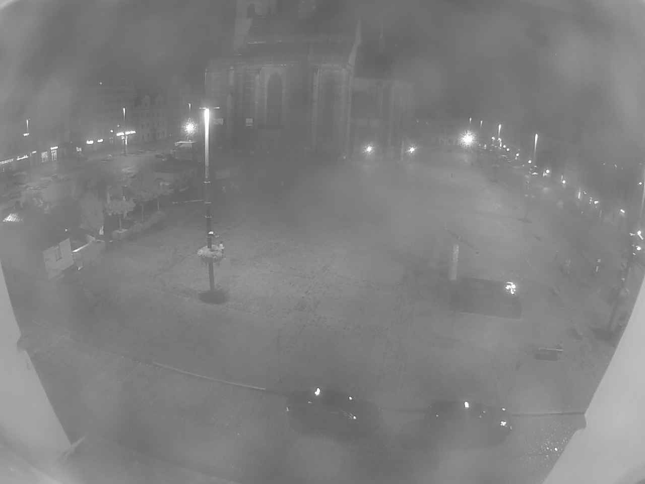 Archived image Webcam Republic Square Pilsen, Czech Republic