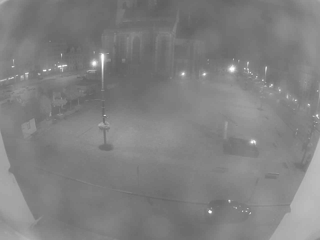 Archived image Webcam Republic Square Pilsen, Czech Republic