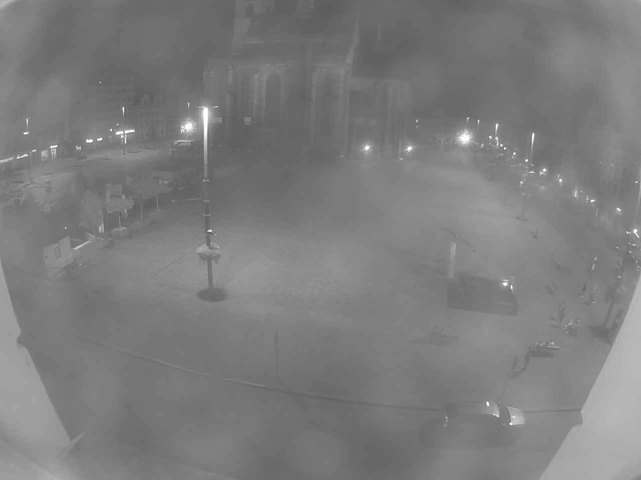 Archived image Webcam Republic Square Pilsen, Czech Republic