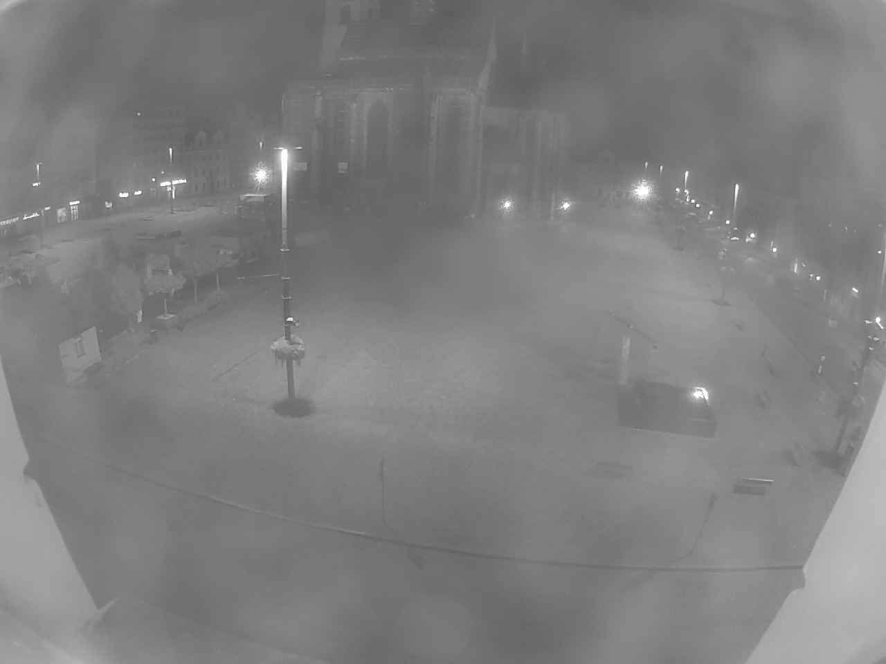 Archived image Webcam Republic Square Pilsen, Czech Republic