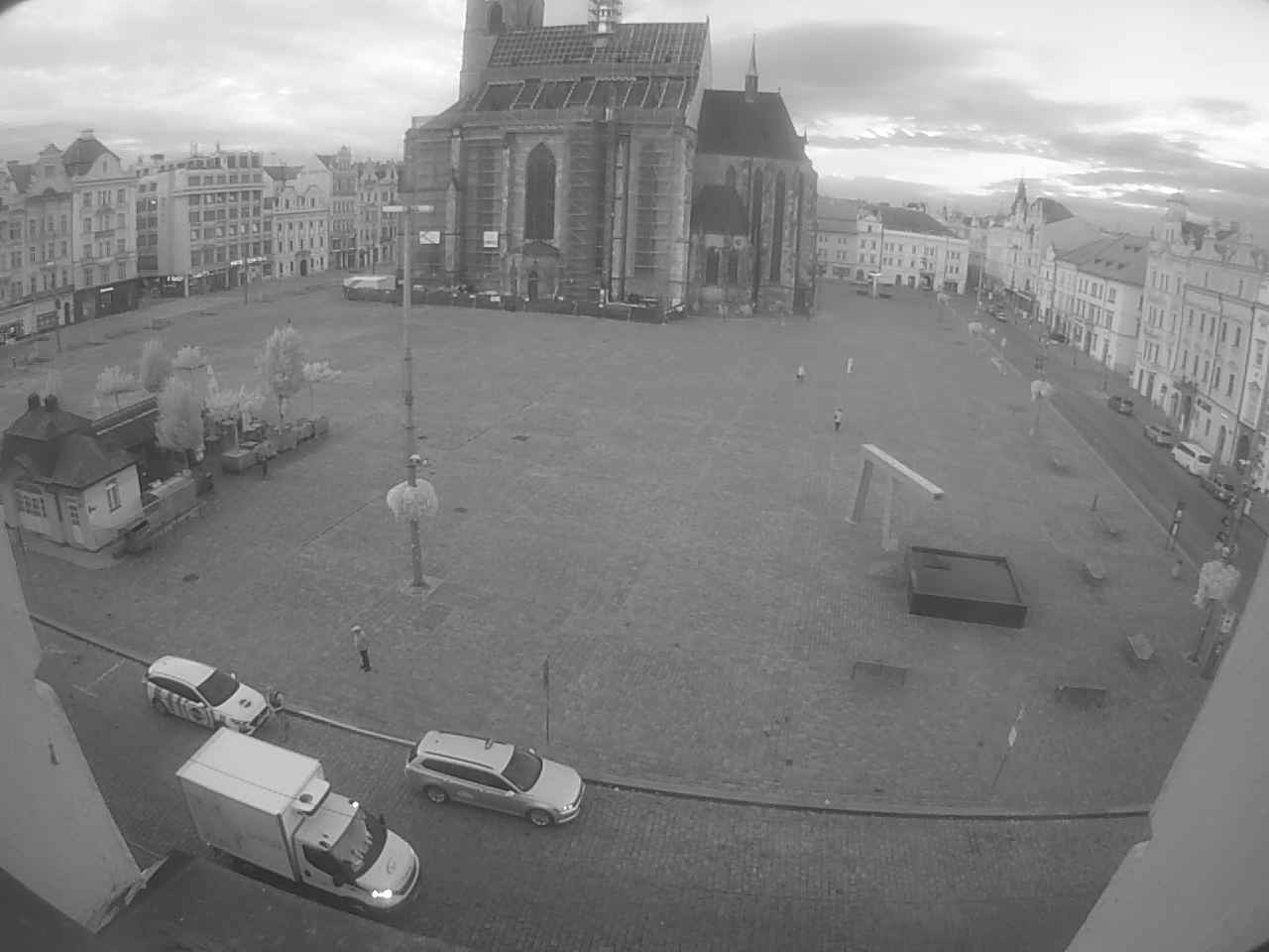 Archiv Foto Webcam Platz der Republik in Pilsen (Plzen)