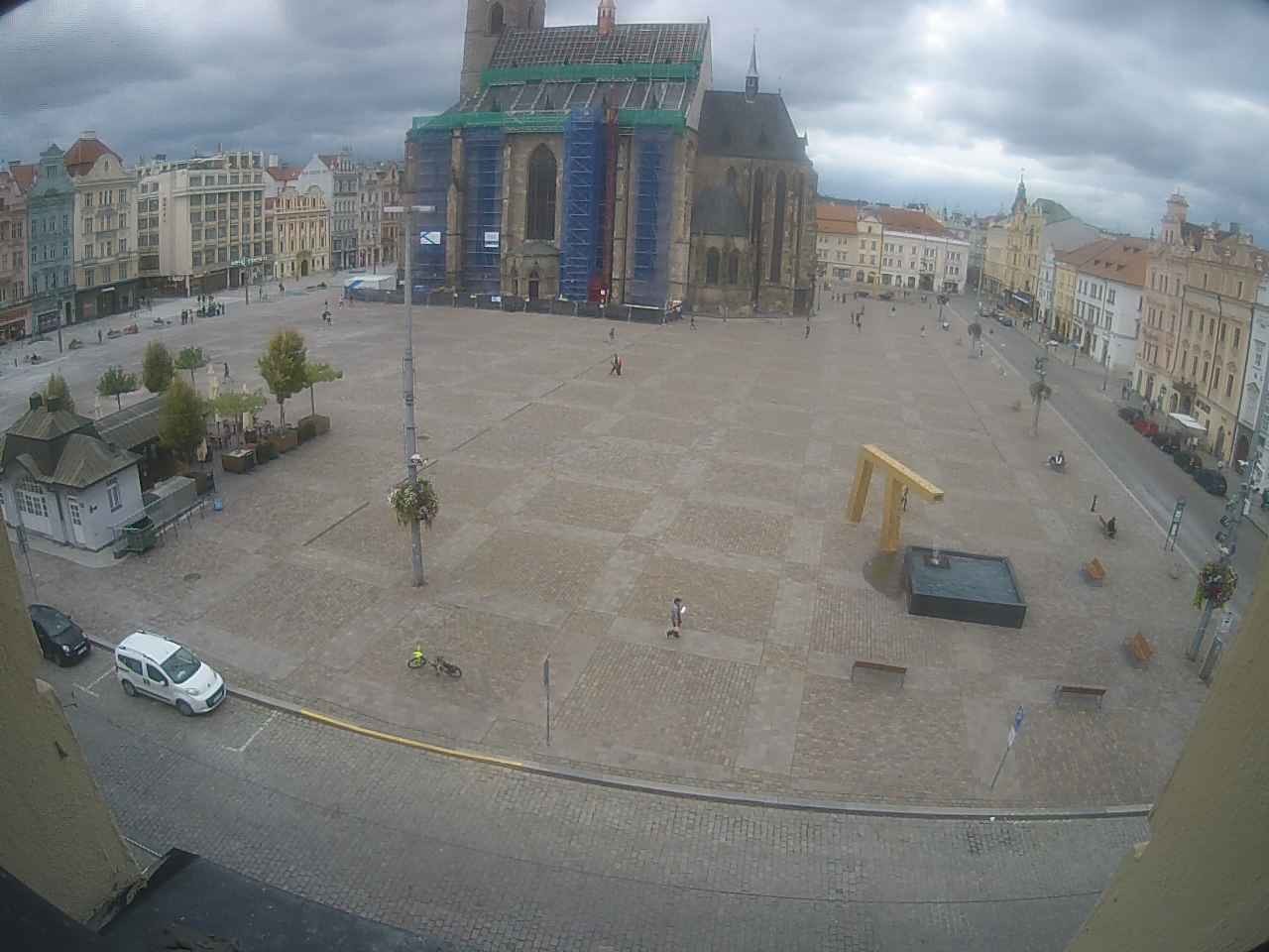 Archiv Foto Webcam Platz der Republik in Pilsen (Plzen)