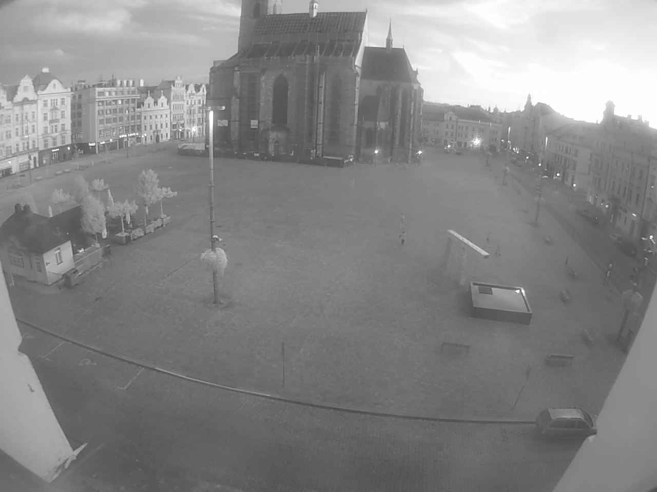 Archiv Foto Webcam Platz der Republik in Pilsen (Plzen)