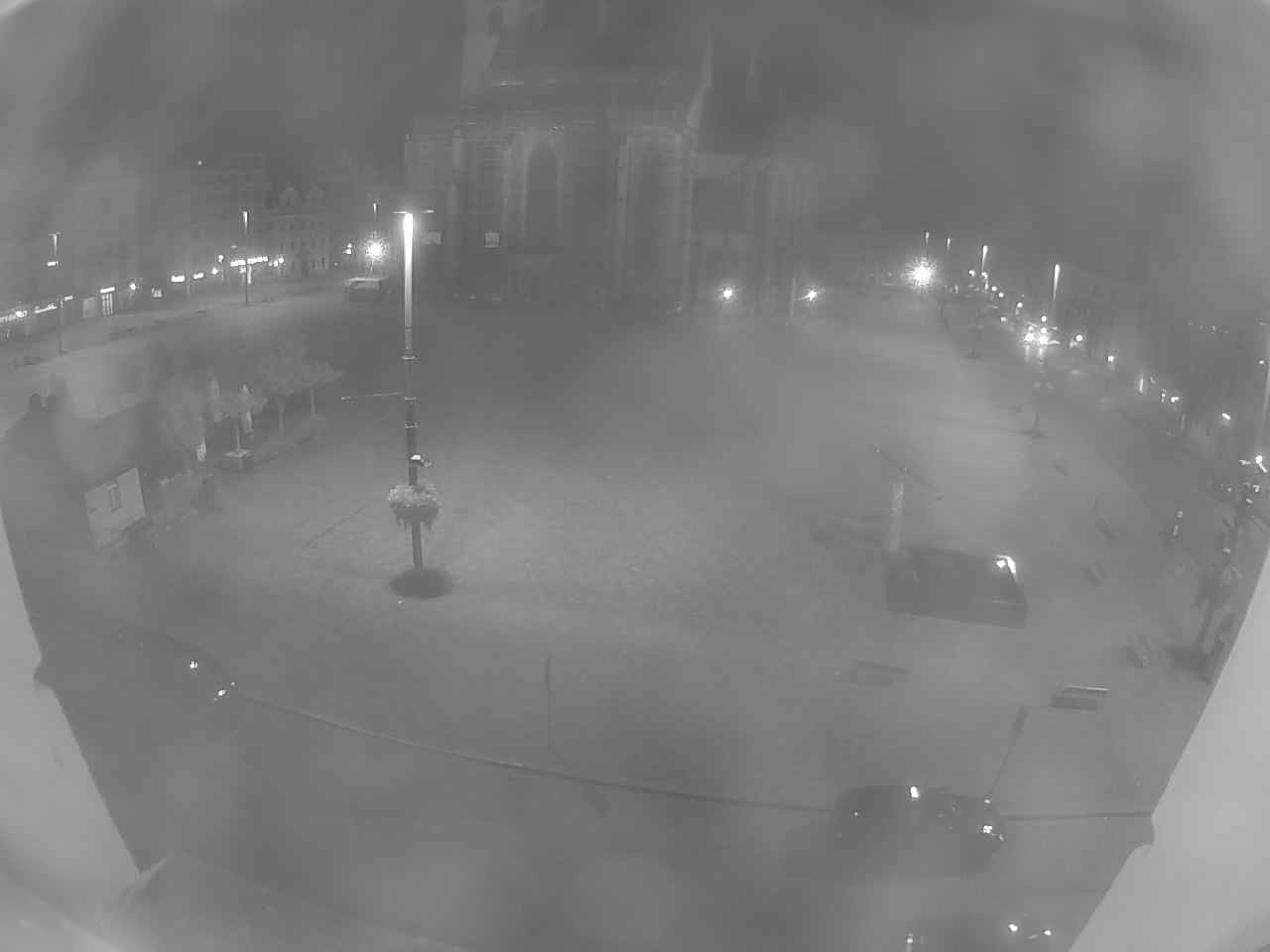Archived image Webcam Republic Square Pilsen, Czech Republic