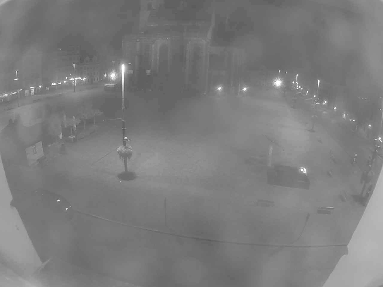 Archived image Webcam Republic Square Pilsen, Czech Republic