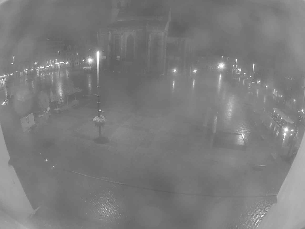 Archived image Webcam Republic Square Pilsen, Czech Republic