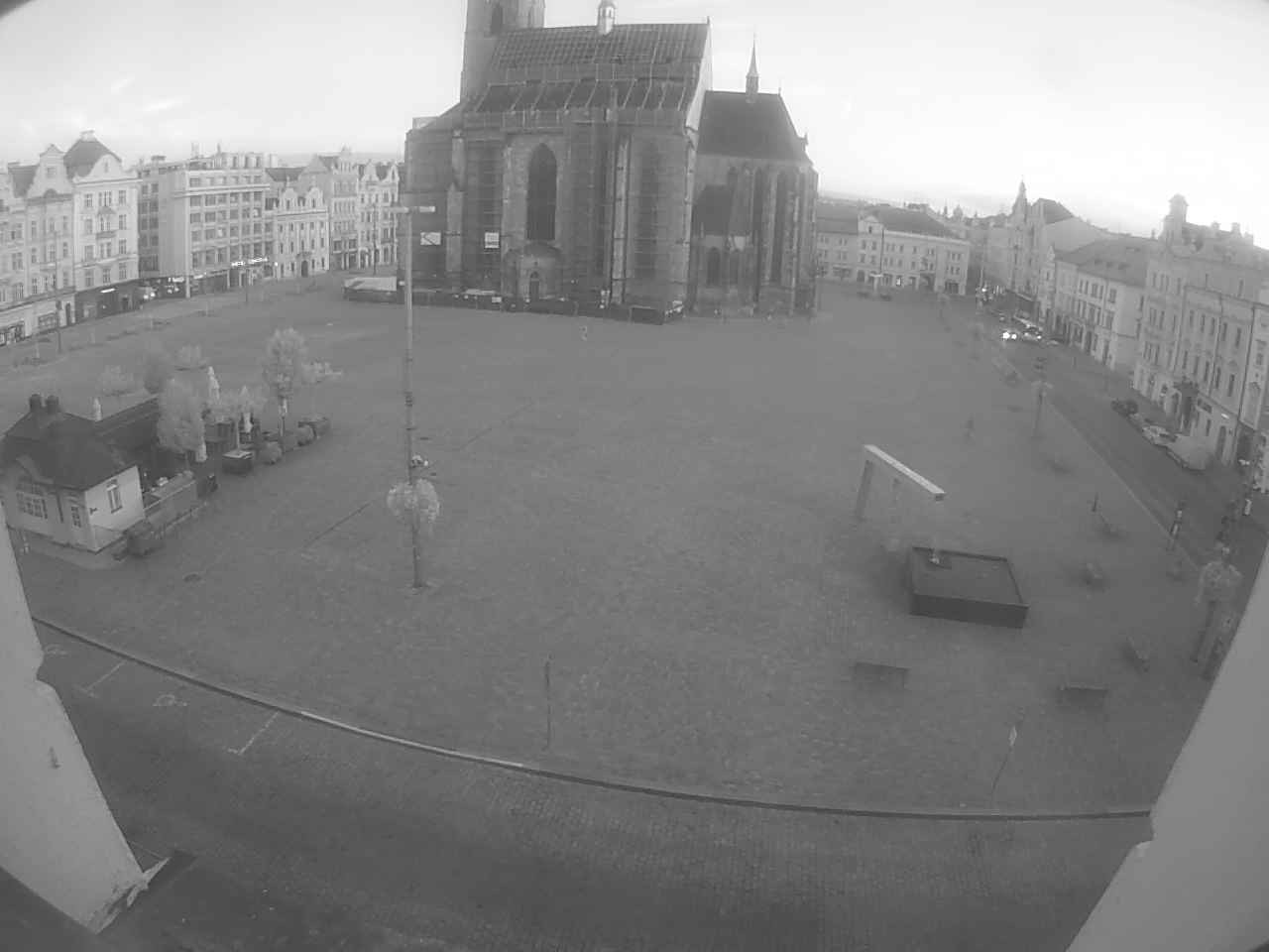 Archiv Foto Webcam Platz der Republik in Pilsen (Plzen)