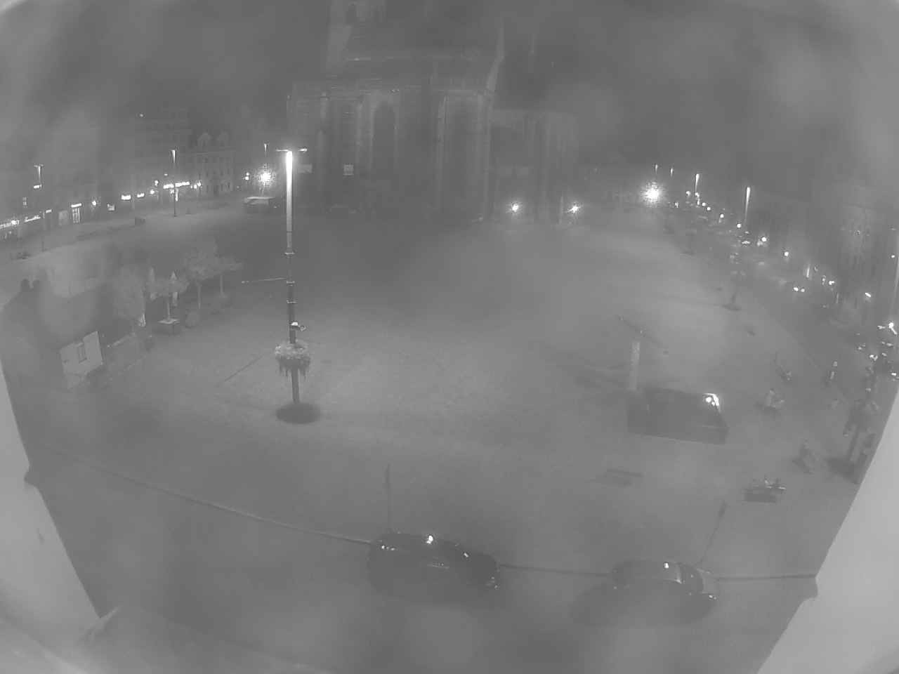 Archived image Webcam Republic Square Pilsen, Czech Republic