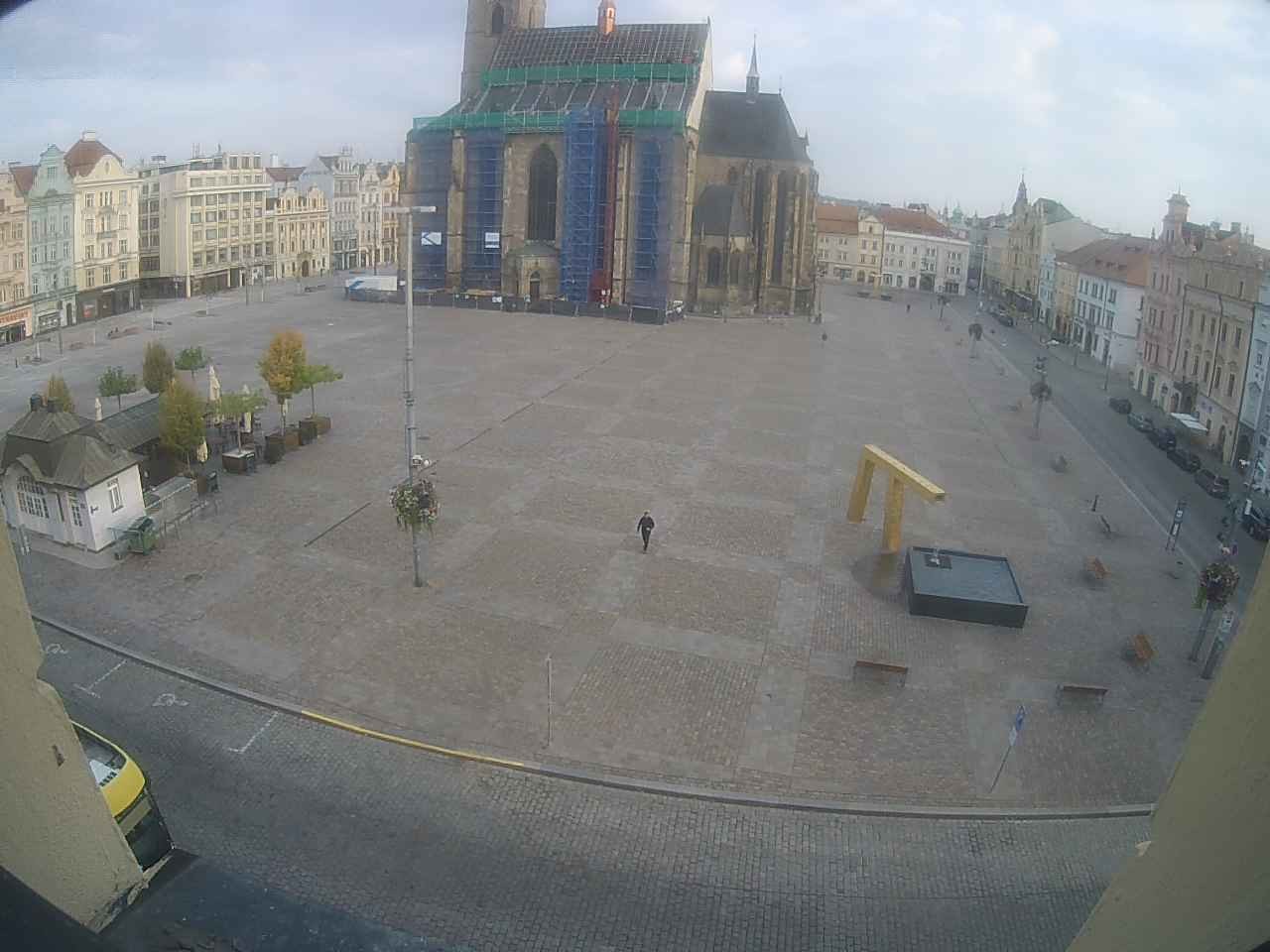 Archiv Foto Webcam Platz der Republik in Pilsen (Plzen)