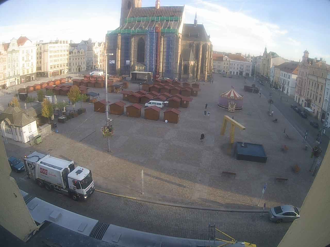 Archiv Foto Webcam Platz der Republik in Pilsen (Plzen)