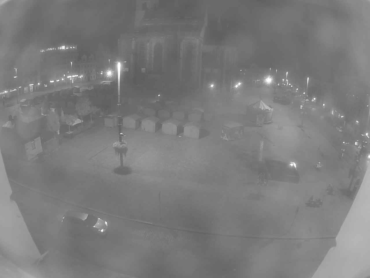 Archived image Webcam Republic Square Pilsen, Czech Republic