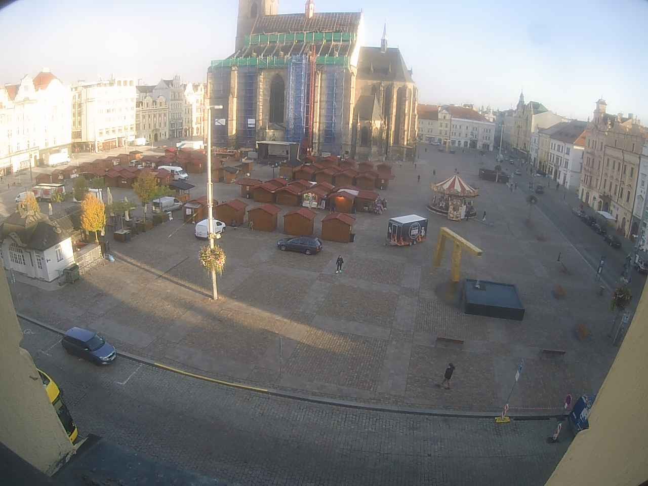 Archiv Foto Webcam Platz der Republik in Pilsen (Plzen)