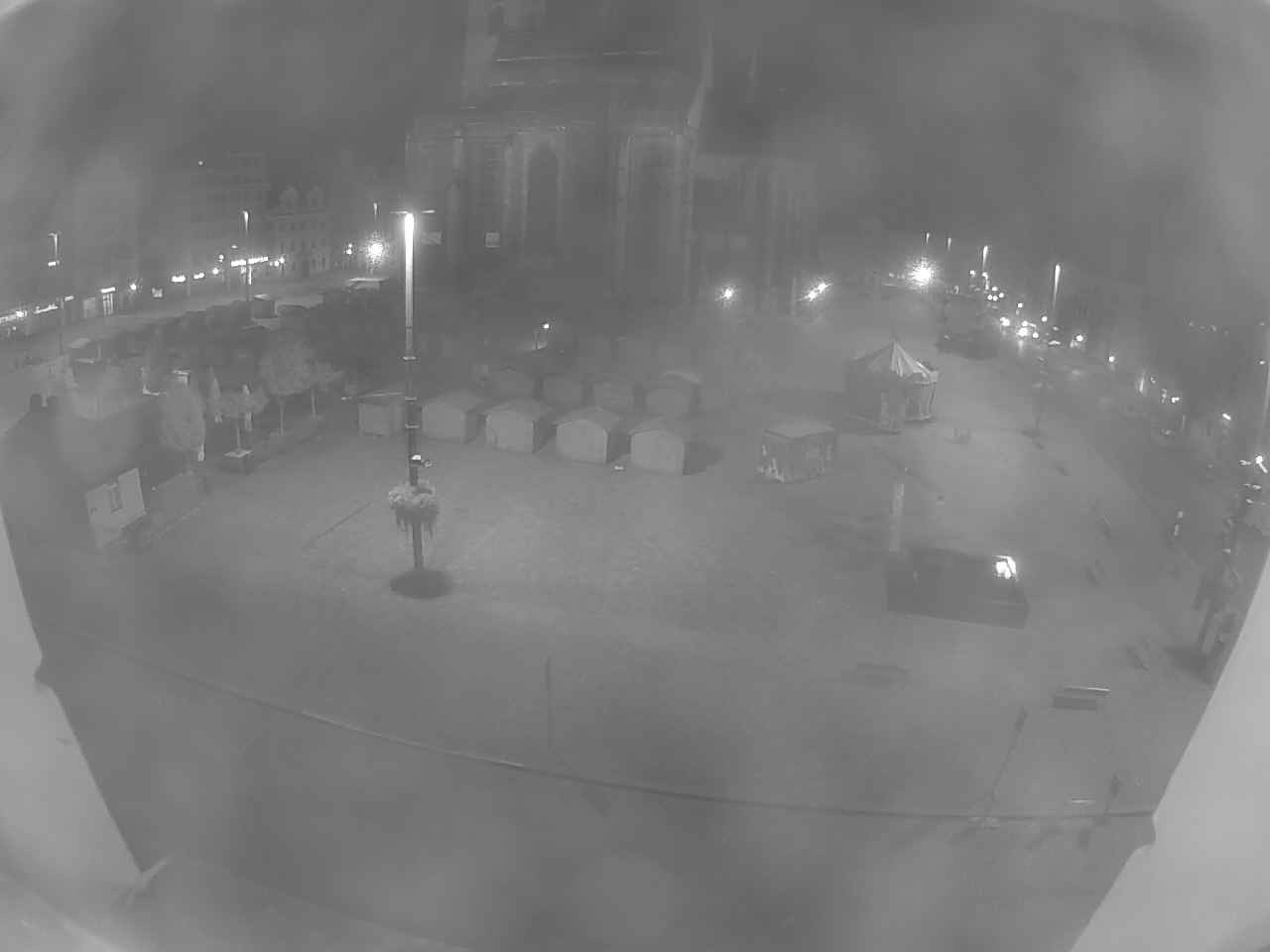 Archived image Webcam Republic Square Pilsen, Czech Republic