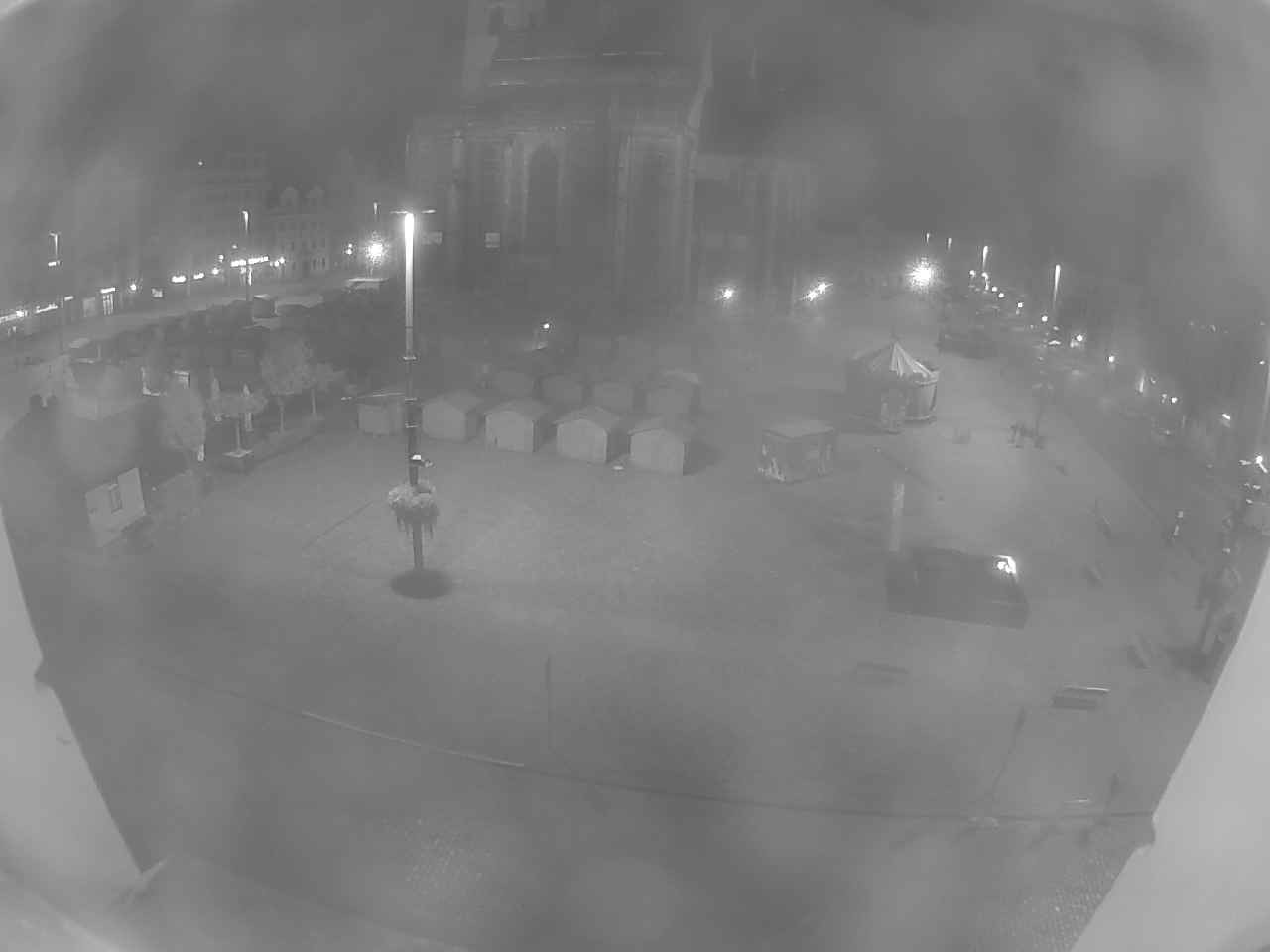 Archived image Webcam Republic Square Pilsen, Czech Republic
