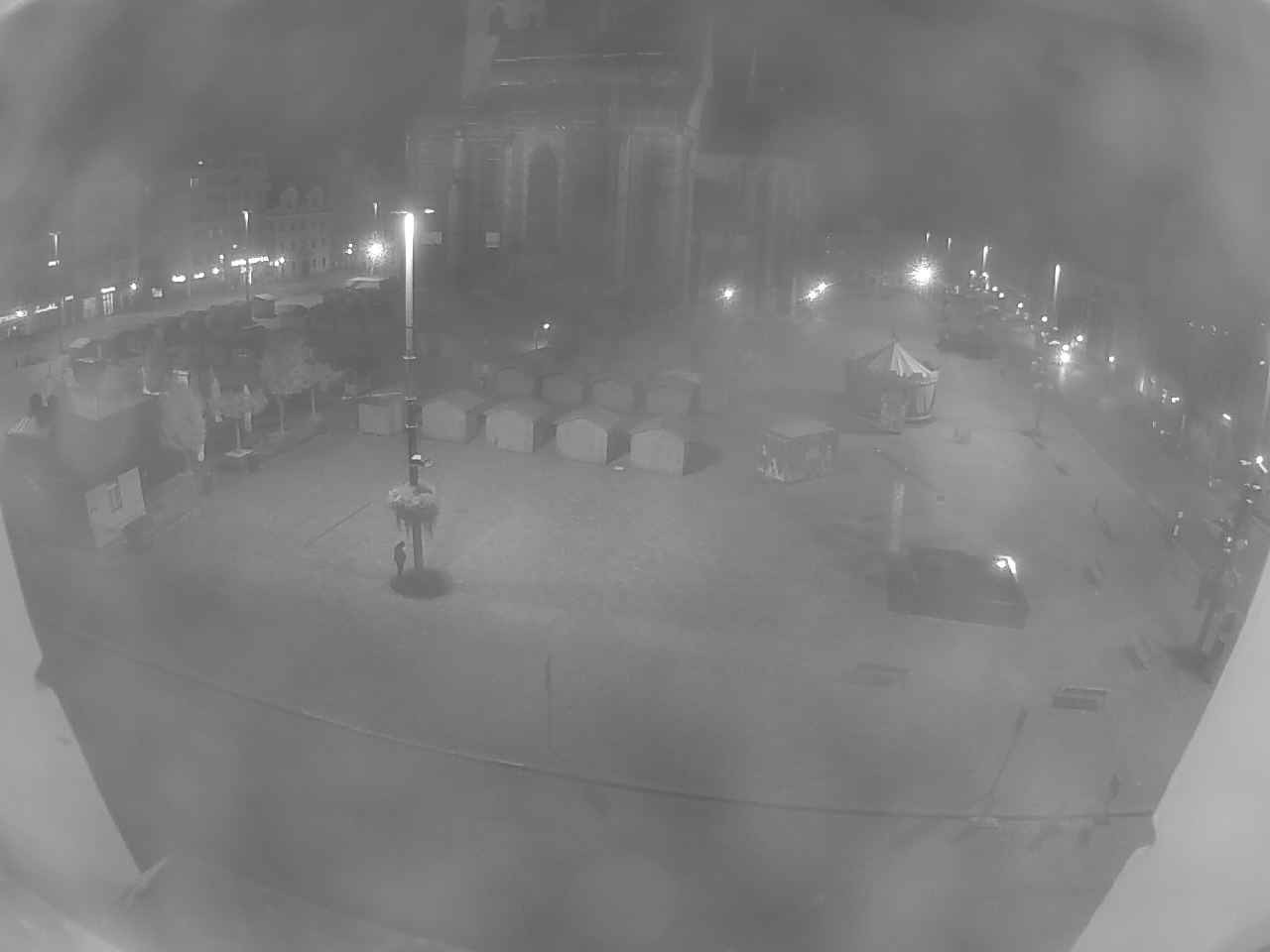 Archived image Webcam Republic Square Pilsen, Czech Republic