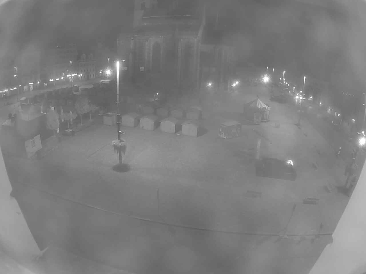 Archived image Webcam Republic Square Pilsen, Czech Republic