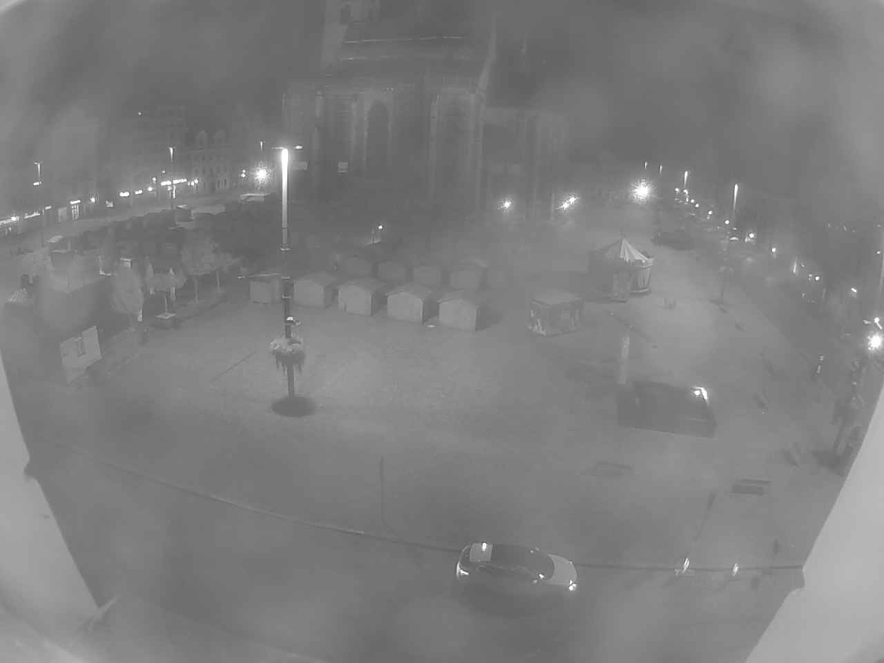 Archived image Webcam Republic Square Pilsen, Czech Republic