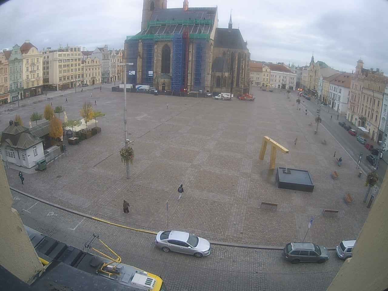 Archiv Foto Webcam Platz der Republik in Pilsen (Plzen)