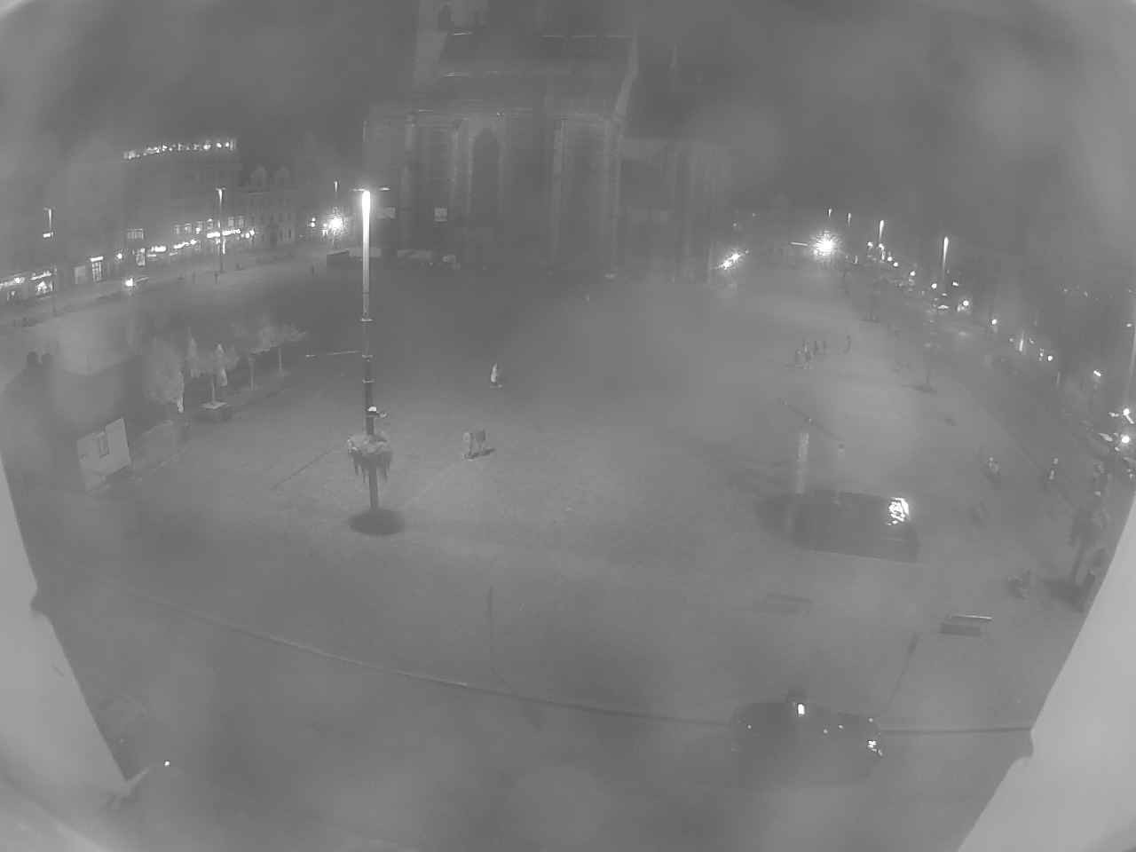 Archived image Webcam Republic Square Pilsen, Czech Republic