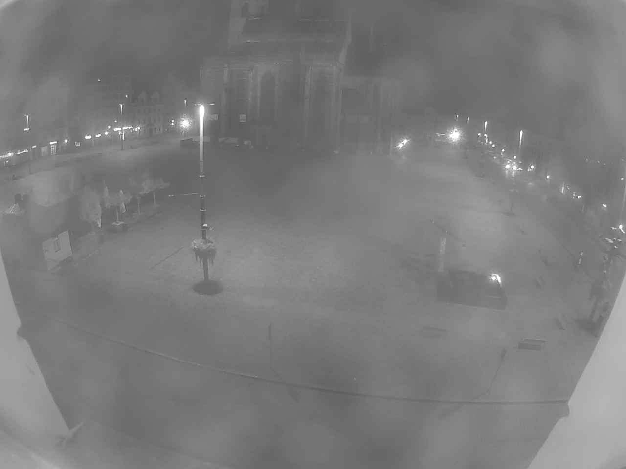 Archived image Webcam Republic Square Pilsen, Czech Republic