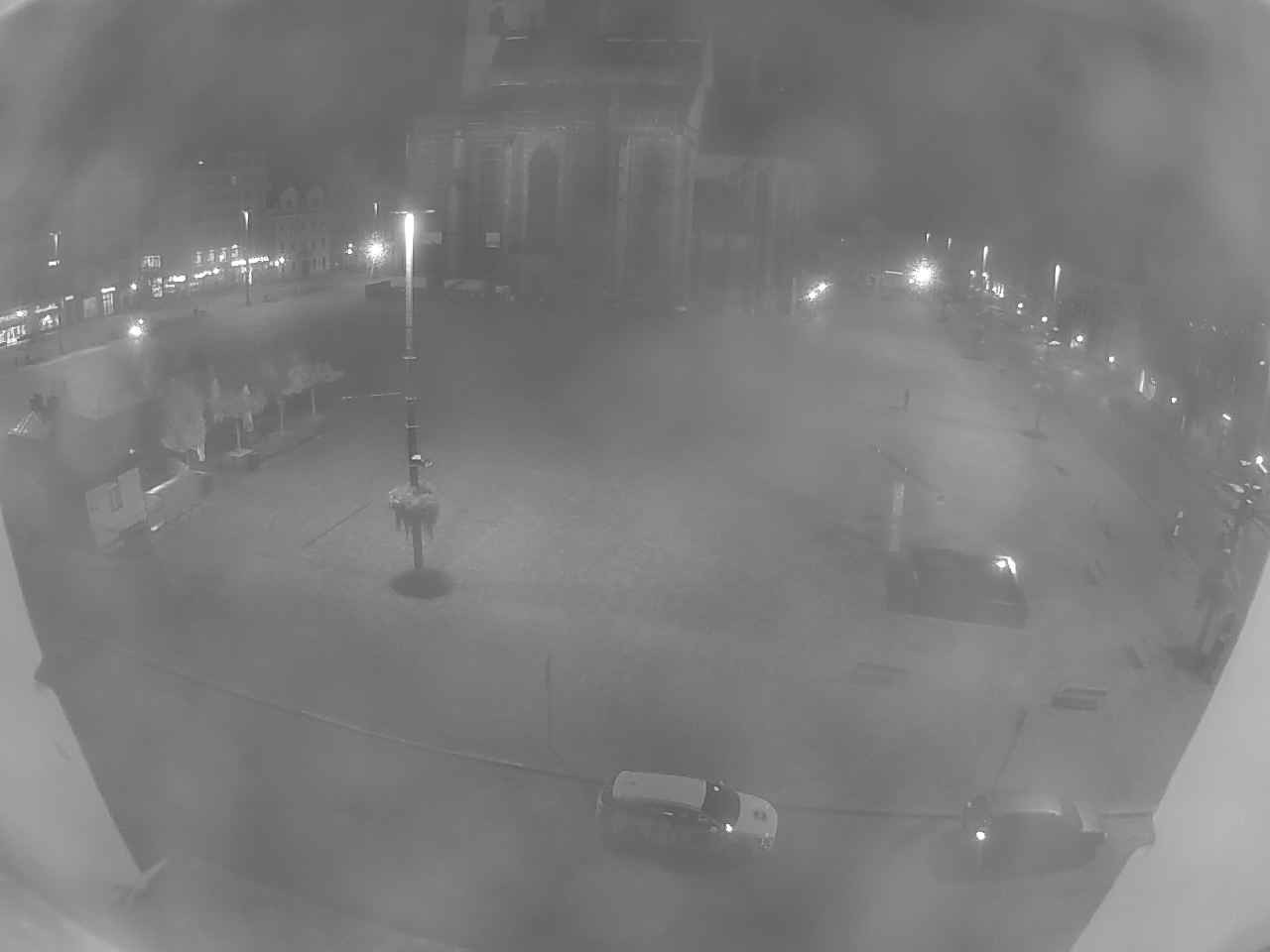 Archived image Webcam Republic Square Pilsen, Czech Republic