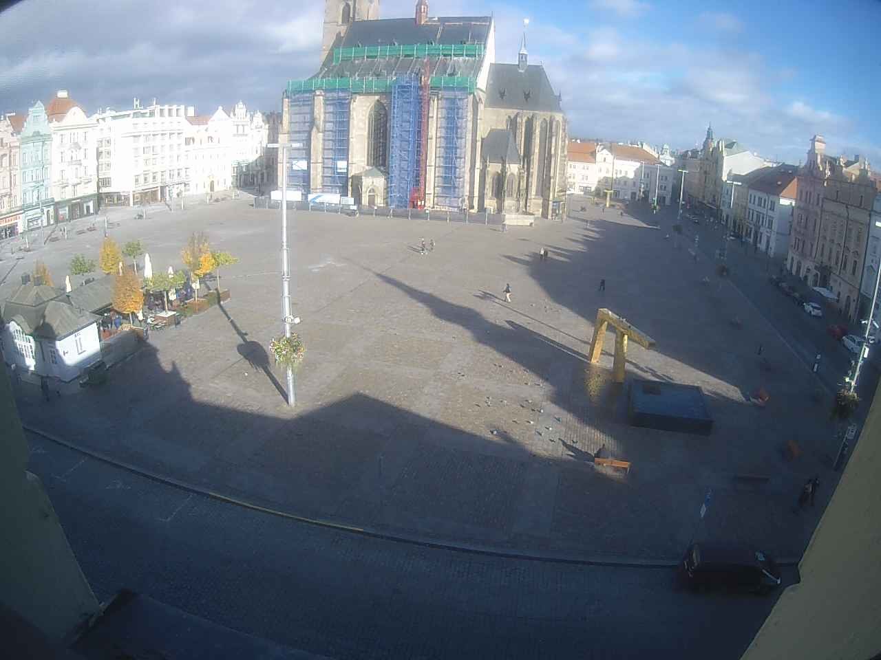Archiv Foto Webcam Platz der Republik in Pilsen (Plzen)