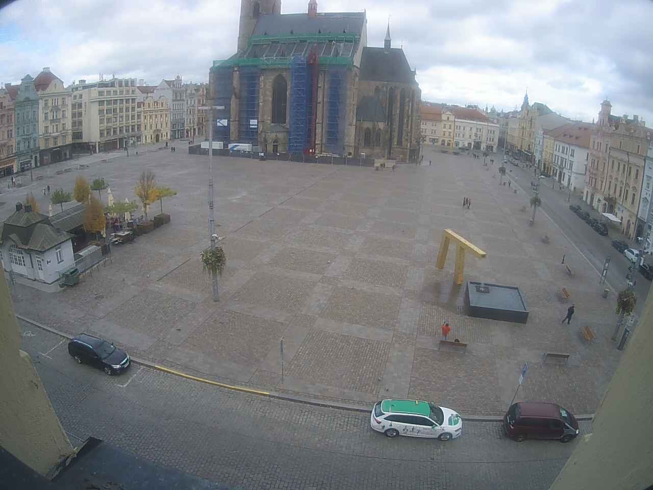 Archiv Foto Webcam Platz der Republik in Pilsen (Plzen)