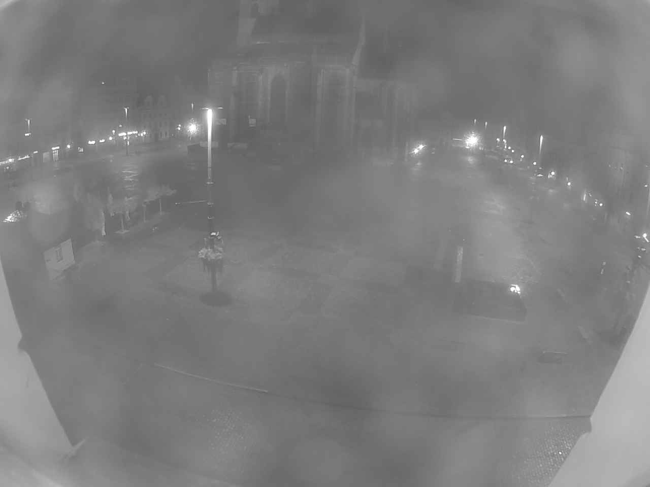 Archived image Webcam Republic Square Pilsen, Czech Republic